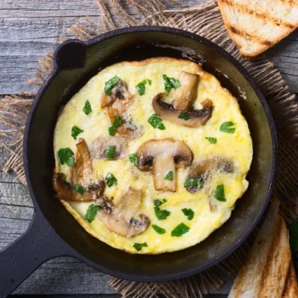 CHEESY PAN MUSHROOM